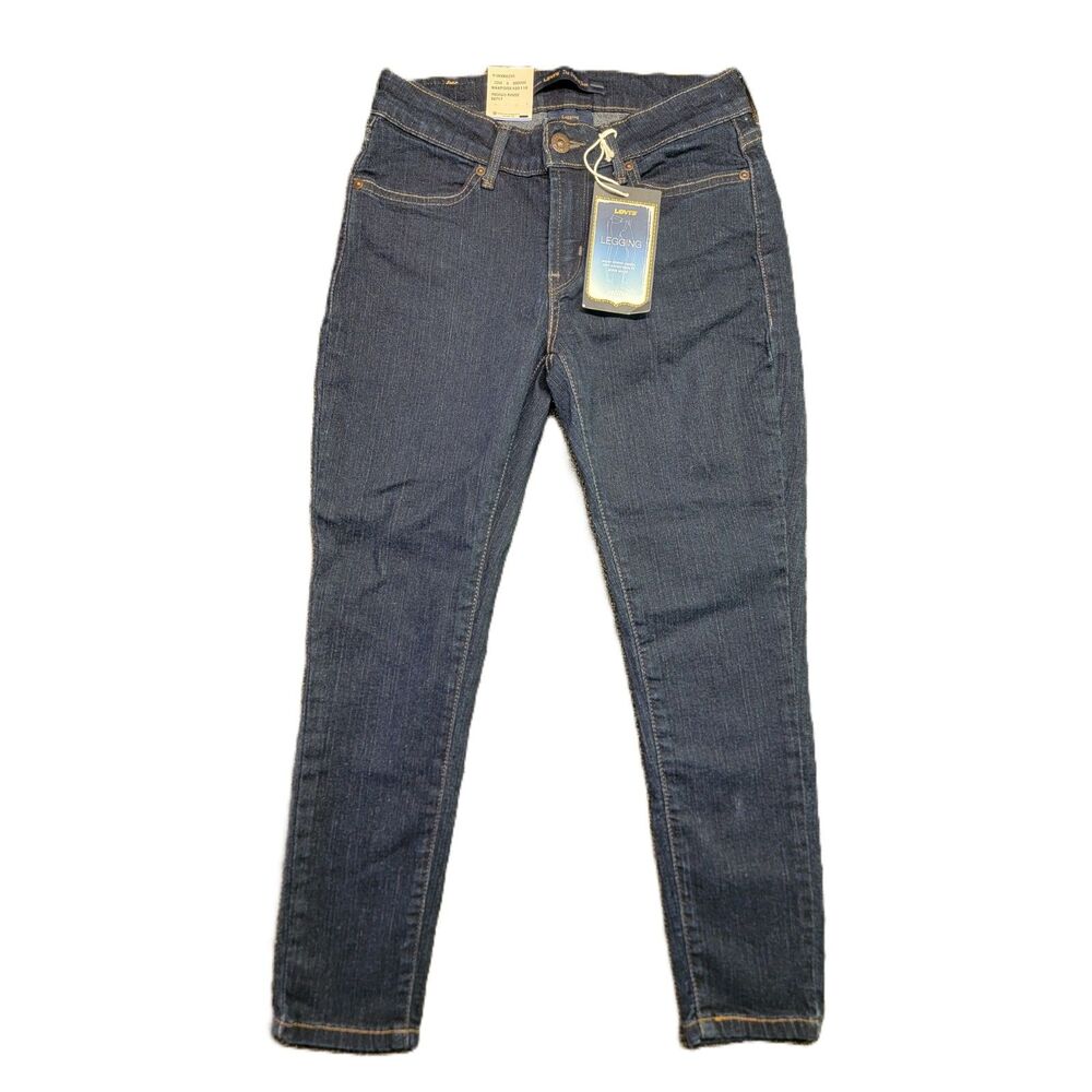 Levi's Legging Jeans Womens Size 4P Stretch Blue Denim Pants